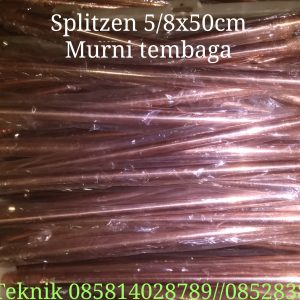 Splitsen 5/8x50 cm MURNI TEMBAGA/FULL COPPER