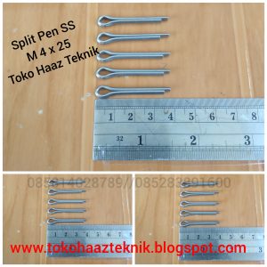 SPLIT PEN SS M4X25