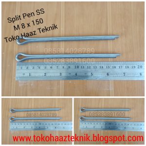 SPLIT PEN SS M8X150