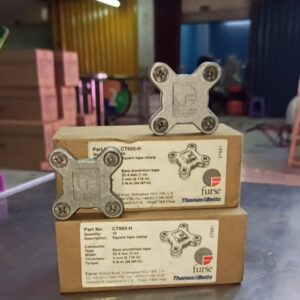 SQUARE TAPE CLAMP TO SUIT ALUMUNIUM TAPE CT 005-H